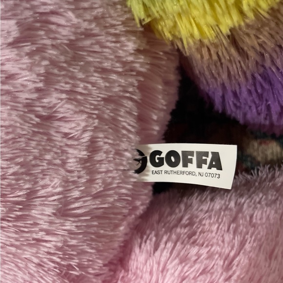 Goffa Jumbo 48” pink/rainbow unicorn plush. Like new - Picture 5 of 8